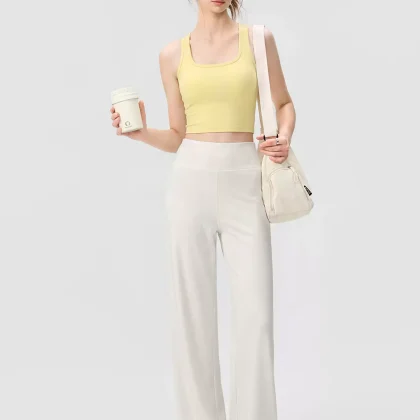 Seamless racerback tank top manufacturer for OEM ODM activewear brands