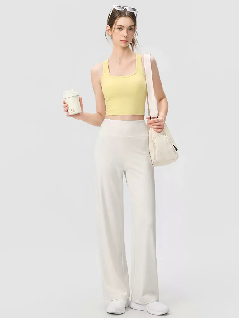 Seamless racerback tank top manufacturer for OEM ODM activewear brands