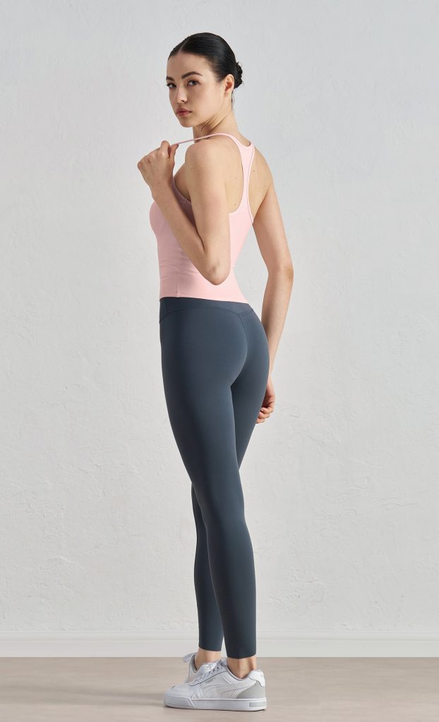 Women's Padded Sports Bra Tank Top – Racerback Built-in Bra Yoga Workout Top Wholesale