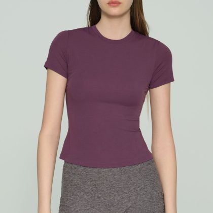 Premium Women's Slim Fit Yoga T-Shirt for Wholesale Activewear