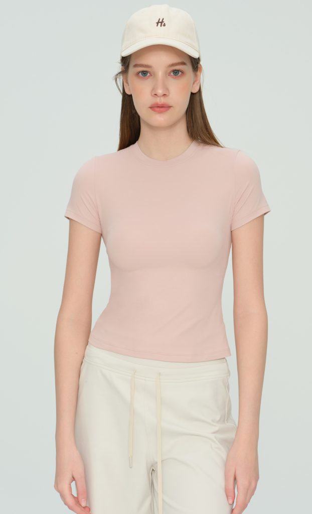 Premium Women's Slim Fit Yoga T-Shirt for Wholesale Activewear